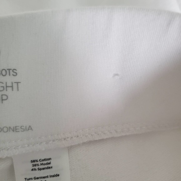 Talbots White Straight Leg Pants - Picture 10 of 12